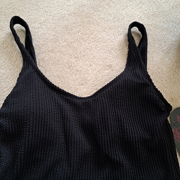 ❤️ No Boundaries Swimsuit Black One Piece Bathing Suit Various Sizes NWT - Picture 3 of 16